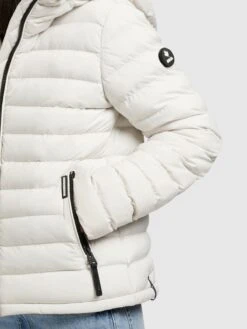 Khujo Vestes De Mi-saison Veste Mi-saison Lovina Femme Blanc -Khujo 052db72110105639d8d7d86edfb923d9