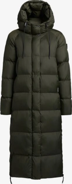 Khujo Manteaux Dhiver Manteau D’hiver Femme Vert Foncé
