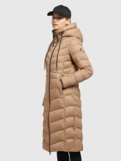 Khujo Manteaux Dhiver Manteau D’hiver Ingram 2 Femme Beige Foncé -Khujo 0e529de62b58ed2b5275a24cca3d351a