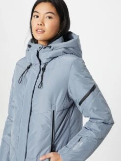 Khujo Manteaux Dhiver Manteau D’hiver Sonje Femme Bleu Clair -Khujo 0f29092dfc4a676cc72446643832c499