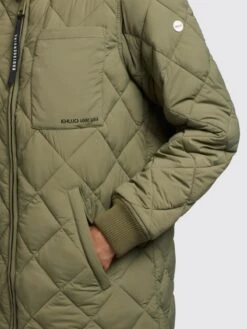 Khujo Manteaux De Mi-saison Manteau Mi-saison Mary Femme Olive -Khujo 0fa85e249332c9ae2cbb414a35dc3575