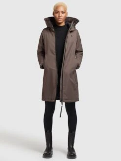 Khujo Manteaux De Mi-saison Manteau Mi-saison Lisad Femme Moka 4 Khujo Manteaux De Mi-saison Manteau Mi-saison Lisad Femme Moka -Khujo 0fdd8139824c6fded2a79a54f9c8048d