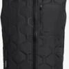 Khujo Vestes Sans Manches Gilet Liel Homme Noir -Khujo 1a67ab46eb6fef2aec1111fe2a76f7c6