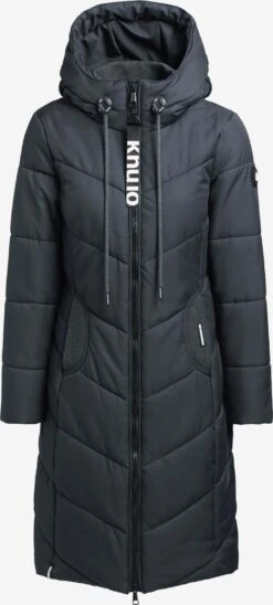 Khujo Manteaux Dhiver Manteau D’hiver Aribay Femme Bleu Nuit