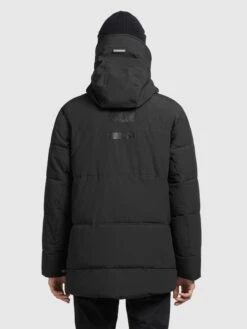 Khujo Vestes Dhiver Veste D’hiver Fank Homme Noir -Khujo 23c764e1d16f7058bec3180fa3649a06