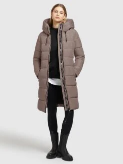 Khujo Manteaux Dhiver Manteau D’hiver Jilias 3 Femme Marron 7 Khujo Manteaux Dhiver Manteau D’hiver Jilias 3 Femme Marron -Khujo 24706eff48e32f3514878c7c744c5038