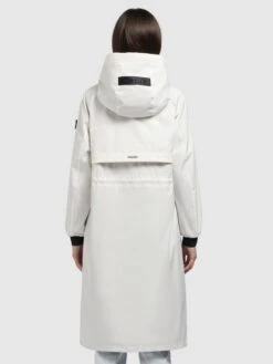 Khujo Manteaux De Mi-saison Manteau Mi-saison Paxi Femme Blanc -Khujo 25aad27297ec70a638e6075104edd8be