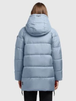 Khujo Vestes Dhiver Veste D’hiver Franee Femme Bleu Clair -Khujo 2940c796470bcde82a9e93e821af2538