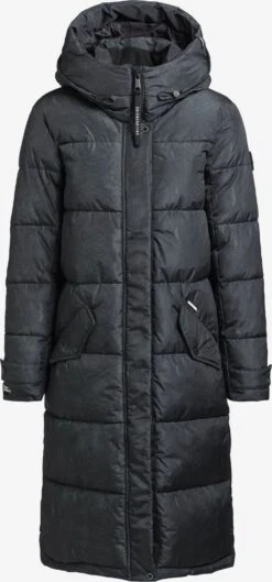 Khujo Manteaux Dhiver Manteau D’hiver Dakota 2 Femme Bleu Nuit
