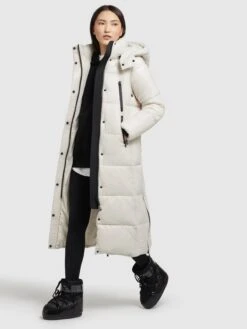 Khujo Manteaux Dhiver Manteau D’hiver Melona Femme Blanc Perle 4 Khujo Manteaux Dhiver Manteau D’hiver Melona Femme Blanc Perle -Khujo 2fcb37316f9ecb20acce3fa268f49e19