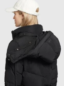 Khujo Manteaux Dhiver Manteau D’hiver Huba Femme Noir -Khujo 3112c32f186b7470d41720007aa07bf6