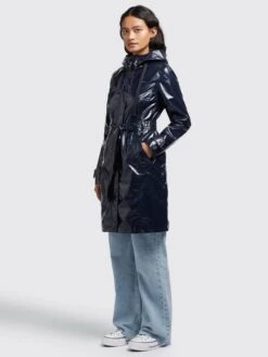 Khujo Manteaux De Pluie Manteau Mi-saison Alecia Femme Bleu Nuit 4 Khujo Manteaux De Pluie Manteau Mi-saison Alecia Femme Bleu Nuit -Khujo 35438c9b60ce5b9a27bf5b07ea7fca0e