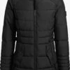 Khujo Manteaux Courts Manteau Mi-saison Amaray Femme Noir -Khujo 3634f588416bf5b1fb24548cb687c192