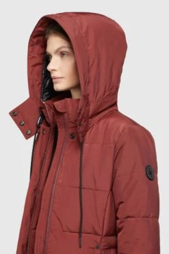 Khujo Manteaux Dhiver Manteau D’hiver Cliv Femme Rouge Rouille 8 Khujo Manteaux Dhiver Manteau D’hiver Cliv Femme Rouge Rouille -Khujo 37b83f5c50be82ee008564033d8a99ce