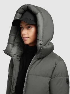 Khujo Manteaux Dhiver Manteau D’hiver Aniva Femme Olive -Khujo 3b1b2b33959cb97cdb002e38ada2cafe