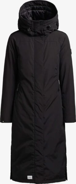 Khujo Manteaux Dhiver Manteau D’hiver ABELLA Femme Noir