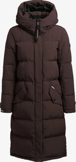 Khujo Manteaux Dhiver Manteau D’hiver Dakota Femme Lie De Vin