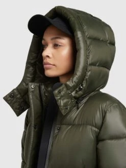 Khujo Vestes Dhiver Veste D’hiver Valona Femme Vert Foncé -Khujo 41c85453f393d32fc65db51e0d714408