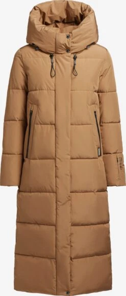 Khujo Manteaux Dhiver Manteau D’hiver SOULANI2 Femme Noisette