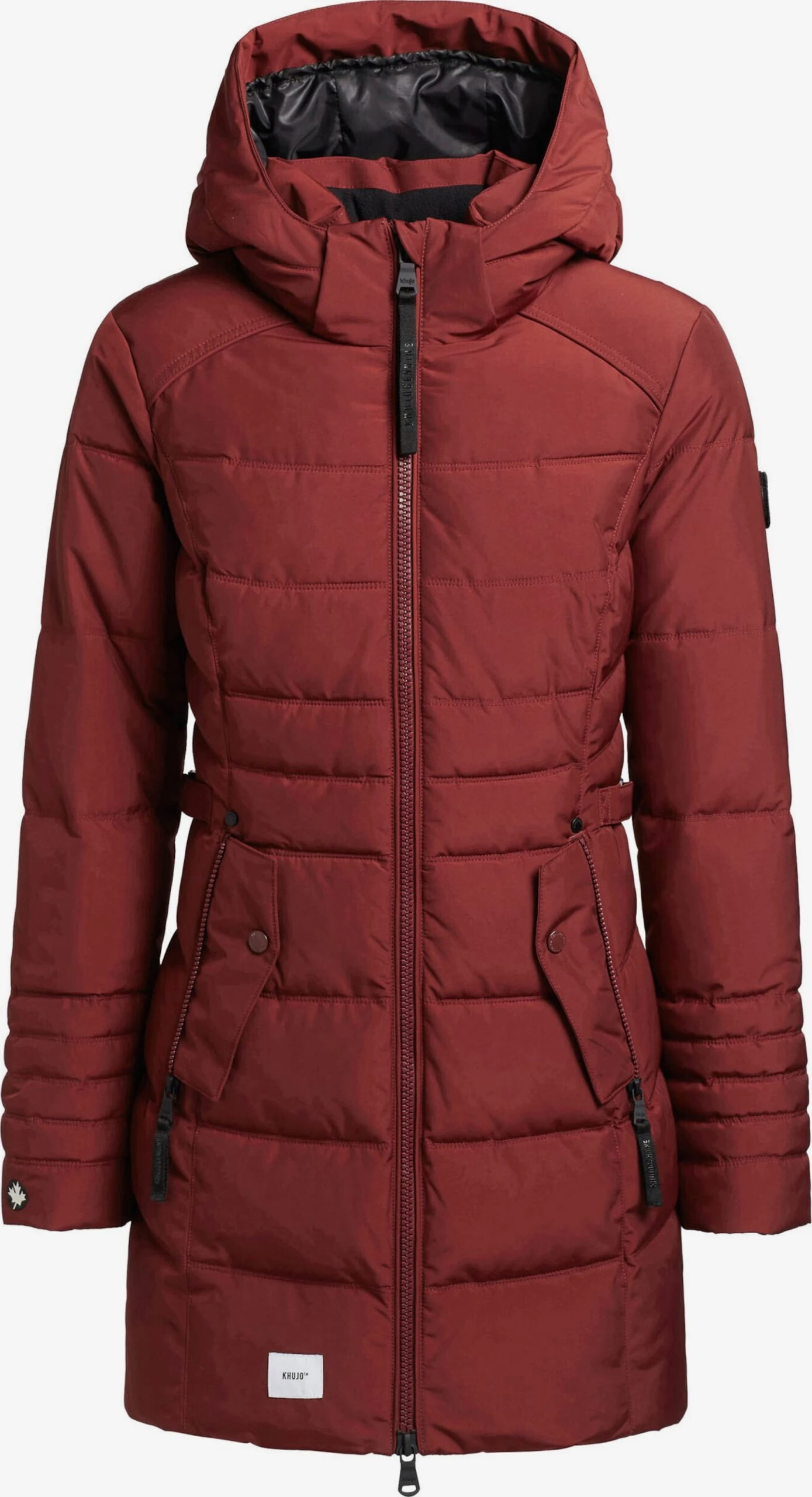Manteaux courts Manteau mi-saison Amaray 3 Femme rouge rubis Khujo Manteaux Courts Manteau Mi-saison Amaray 3 Femme Rouge Rubis -Khujo 43f0653984284b8b4f7454ae3a92169b scaled