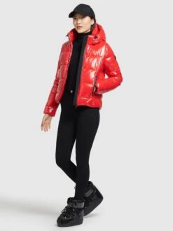 Khujo Vestes Dhiver Veste D’hiver Fala Femme Rouge 4 Khujo Vestes Dhiver Veste D’hiver Fala Femme Rouge -Khujo 47014ced7ad5a09039919c330d775c34