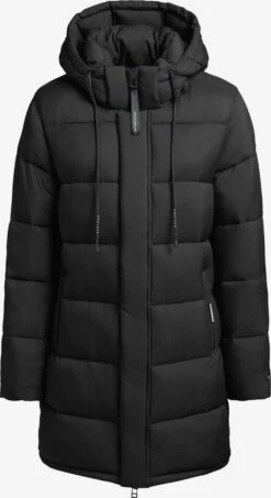 Khujo Manteaux Dhiver Manteau D’hiver Word Femme Noir