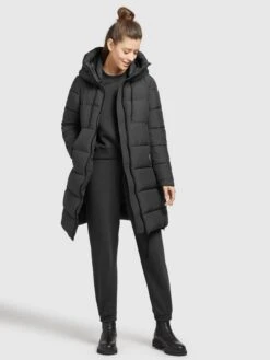 Khujo Manteaux Dhiver Manteau D’hiver Youma Femme Noir 7 Khujo Manteaux Dhiver Manteau D’hiver Youma Femme Noir -Khujo 4835f636bd3feccbaff6b11e8db40481