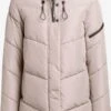Khujo Vestes Dhiver Veste D’hiver Jordis Femme Rose Clair -Khujo 49f66d1af239fa306b41fbb72a75065d