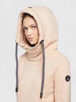 Khujo Sweats à Capuche Sweat-shirt Rhabea Femme Abricot -Khujo 4c708968494c7fdc1cc24bfc2e87dc82