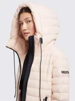 Khujo Vestes De Mi-saison Veste Mi-saison Lovina4 Matt Femme Rose Pastel -Khujo 4d71d951040efee0692c347b5db683f1