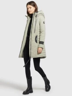 Khujo Manteaux De Mi-saison Manteau Mi-saison Jerry Femme Menthe 4 Khujo Manteaux De Mi-saison Manteau Mi-saison Jerry Femme Menthe -Khujo 4f568d6a8fb16f74956dda975b79a048