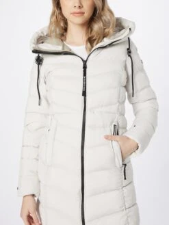 Khujo Vestes De Mi-saison Veste Mi-saison TUHANI Femme Blanc 3 Khujo Vestes De Mi-saison Veste Mi-saison TUHANI Femme Blanc -Khujo 517ba5cddf5474fa5899480df3ead323