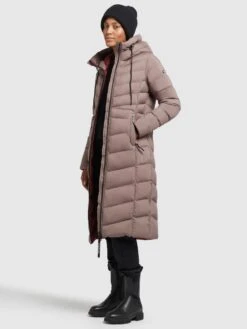Khujo Manteaux Dhiver Manteau D’hiver Ingram2 Femme Taupe 4 Khujo Manteaux Dhiver Manteau D’hiver Ingram2 Femme Taupe -Khujo 55373d92cd44d01e0f7d340072efc852