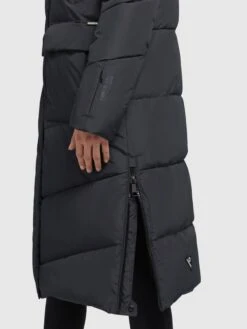 Khujo Manteaux Dhiver Manteau D’hiver Elvita Femme Bleu Foncé -Khujo 570d32246a9c08c9fb5344ba4611fb0a