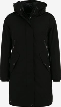 Khujo Manteaux Dhiver Manteau D’hiver Charlyn 3 Femme Noir