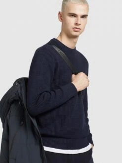 Khujo Vestes Dhiver Veste D’hiver Cloyd Homme Marine -Khujo 587dc2fcd5dad6a01a26734afb70817a