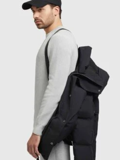 Khujo Vestes Dhiver Veste D’hiver Cann Homme Noir -Khujo 5895922100722b924b5dc978fe2d652b