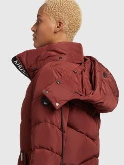 Khujo Manteaux Dhiver Manteau D’hiver Huba Femme Rouge Carmin 9 Khujo Manteaux Dhiver Manteau D’hiver Huba Femme Rouge Carmin -Khujo 5ab45aaa31040048987aa5b1a1209af4