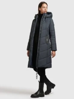 Khujo Manteaux Dhiver Manteau D’hiver Aribay Femme Bleu Nuit 4 Khujo Manteaux Dhiver Manteau D’hiver Aribay Femme Bleu Nuit -Khujo 5f427dafde5d887f331b2d690d0b7ed8