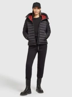 Khujo Vestes Dhiver Veste D’hiver Lovina Femme Noir -Khujo 5fd2a2e0f8a427a04ea51daaff49cebc
