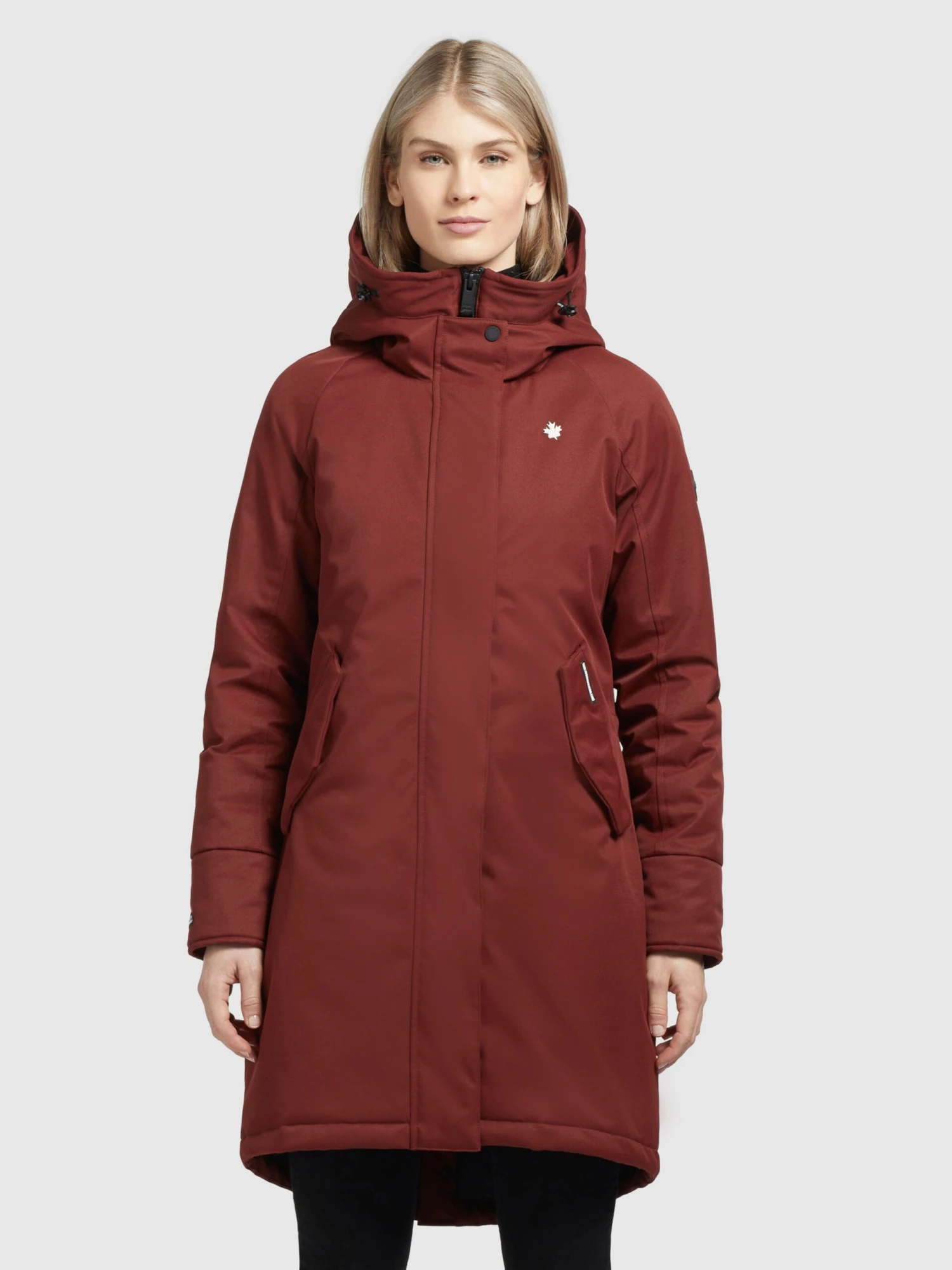 Parkas Parka mi-saison Femme rouge rouille Khujo Parkas Parka Mi-saison Femme Rouge Rouille -Khujo 604f93c575c71274e165474edc64ad85 scaled