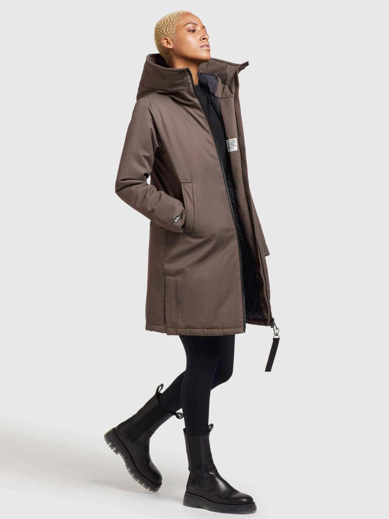 Manteaux de mi-saison Manteau mi-saison Lisad Femme moka Khujo Manteaux De Mi-saison Manteau Mi-saison Lisad Femme Moka -Khujo 6084a0a231b77d4b0e68a48739ff7e7d scaled