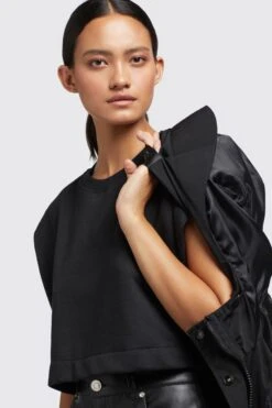 Khujo Manteaux De Mi-saison Manteau Mi-saison Jomana Femme Noir -Khujo 625180ec94b97d201b9cbda277e0257d