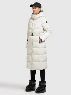 Khujo Manteaux Dhiver Manteau D’hiver Femme Blanc Cassé -Khujo 649858344d2f9c152b638e0050a89e74