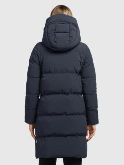 Khujo Manteaux De Mi-saison Manteau Mi-saison Namita Femme Bleu Marine -Khujo 675d7065bcd404c176f5b9aa04309a50