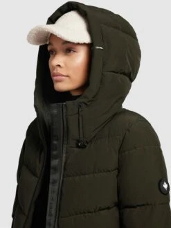 Khujo Vestes Dhiver Veste D’hiver Fames Femme Vert Foncé 8 Khujo Vestes Dhiver Veste D’hiver Fames Femme Vert Foncé -Khujo 67e601ff27e1ed64d7c26f4a4bb28802