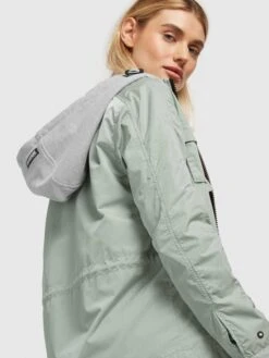 Khujo Vestes De Mi-saison Veste Mi-saison FLAMES Femme Vert Pastel 9 Khujo Vestes De Mi-saison Veste Mi-saison FLAMES Femme Vert Pastel -Khujo 6b10ea9e49db3f9b9701f4685c129269