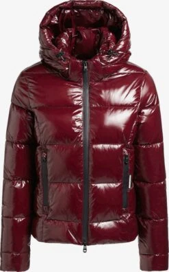 Khujo Vestes Dhiver Veste D’hiver Fala Femme Rouge Foncé