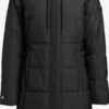 Khujo Manteaux Dhiver Manteau D’hiver Cliv Femme Noir