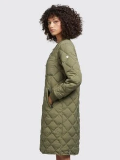 Khujo Manteaux De Mi-saison Manteau Mi-saison Mary Femme Olive -Khujo 6fff0e89f5a33cce1f4acc304276d086